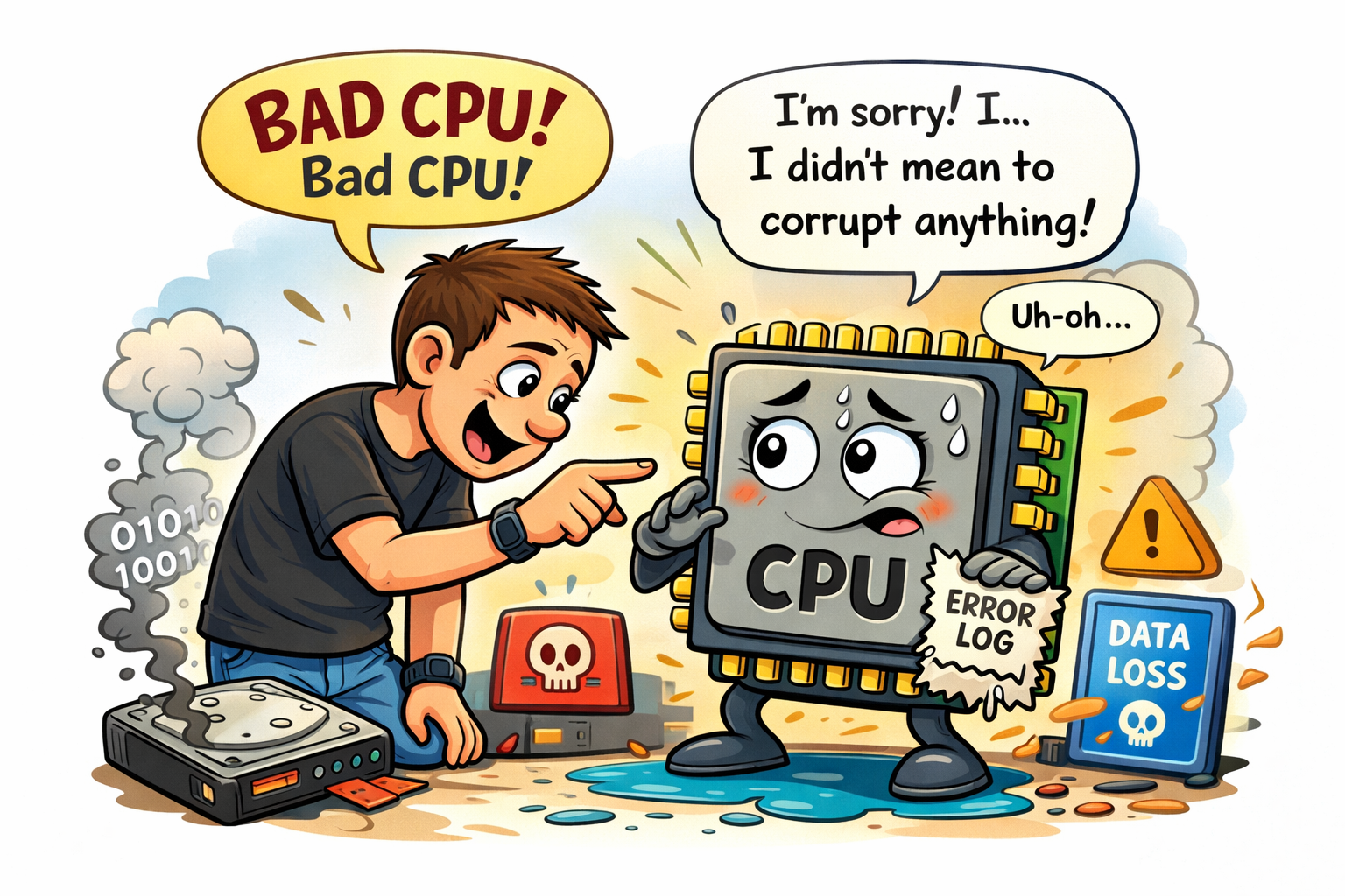 Bad CPU! Bad CPU!