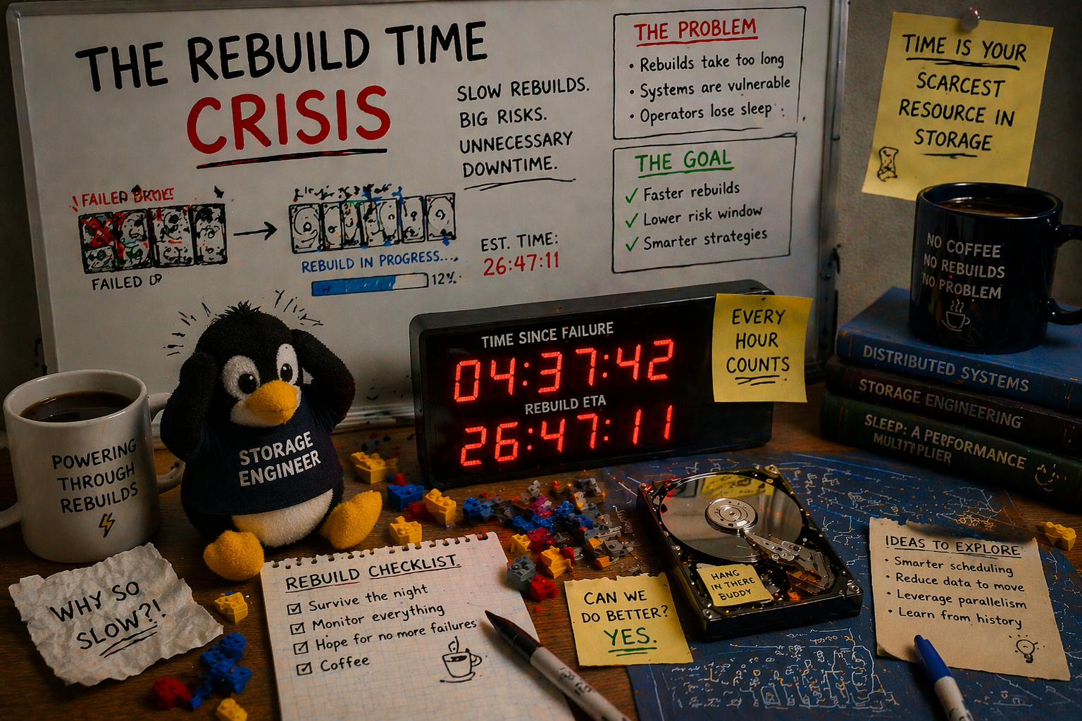The rebuild time crisis